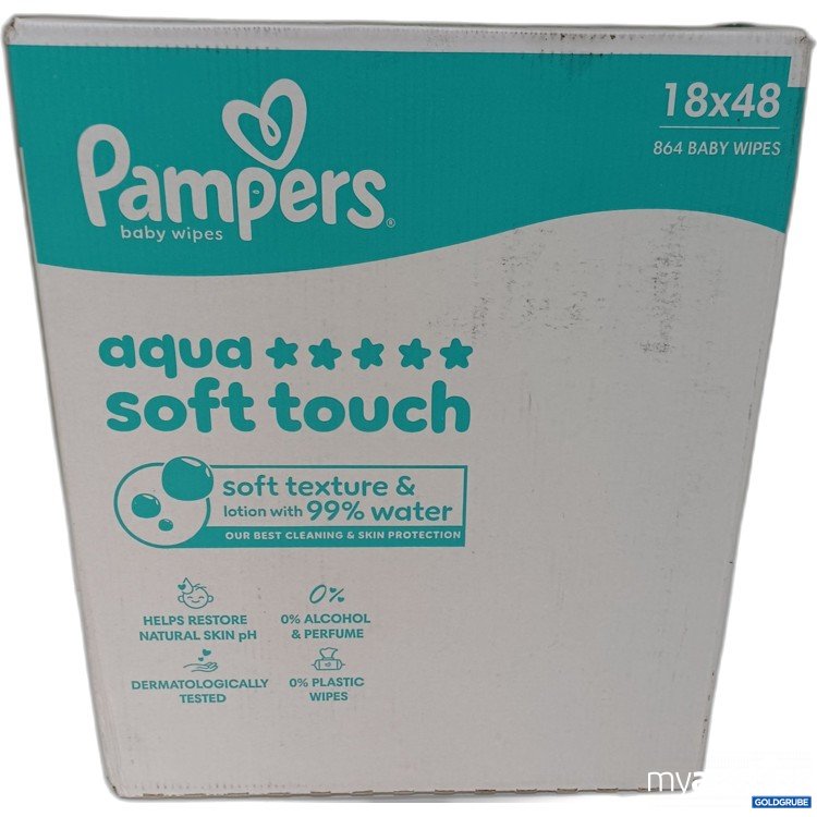 Artikel Nr. 986856 Artikel Nr. 986856: Pampers BabyWipes aqua soft touch, 18x48 Tücher