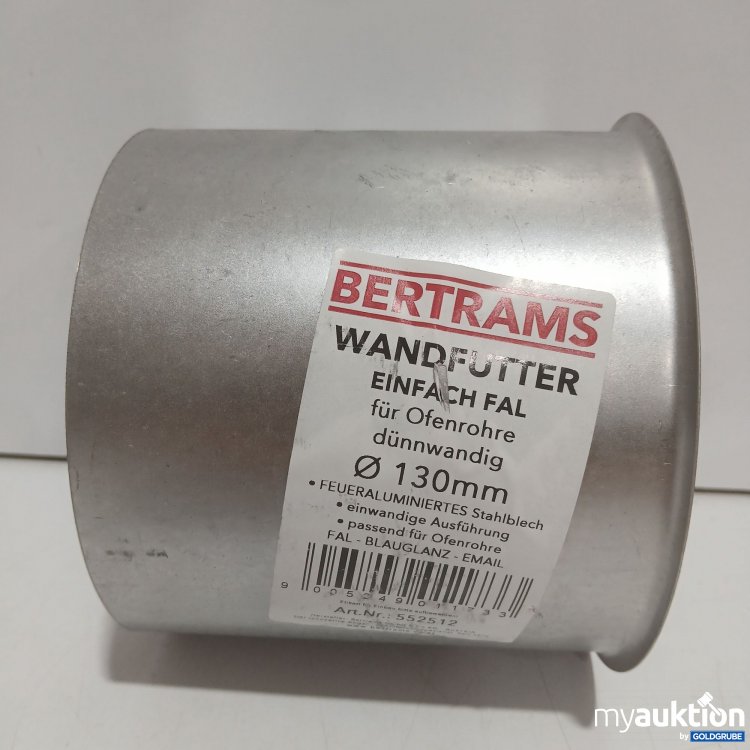 Artikel Nr. 993856 Artikel Nr. 993856: Bertrams Wandfutter ø130mm Ofenrohr