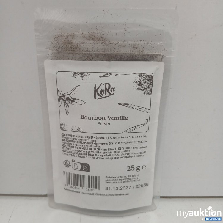 Artikel Nr. 467857: KoRo Bourbon Vanille Pulver 25 g