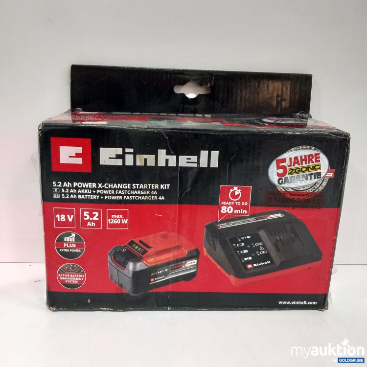 Artikel Nr. 825857: Einhell 5.2Ah Power X-Change Starter Kit
