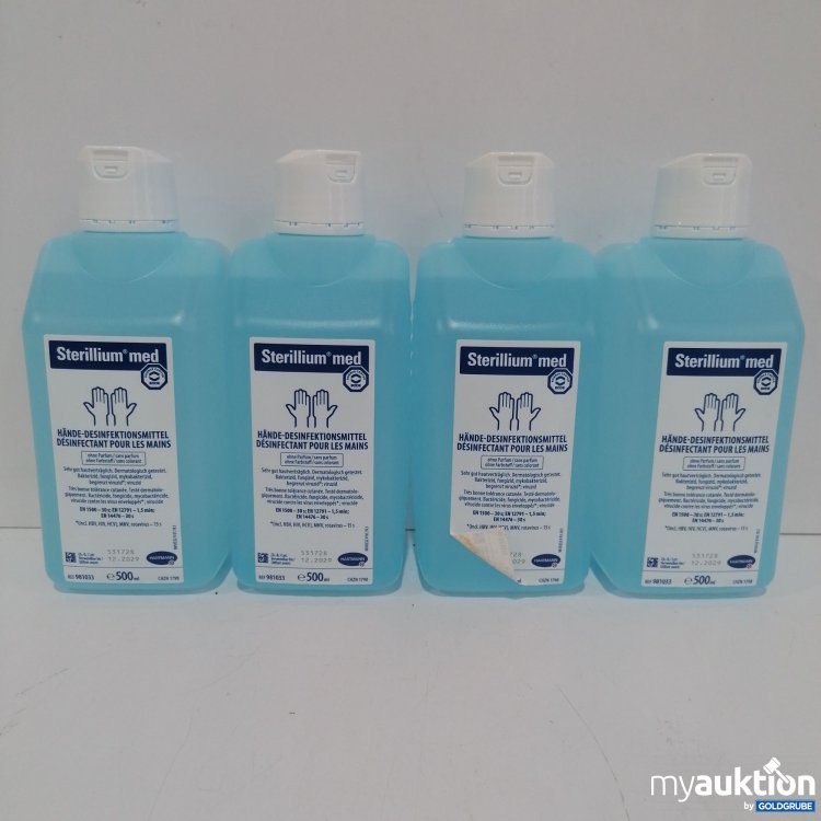 Artikel Nr. 835857: Sterillium med Hände-Desinfektionsmittel 4x500ml