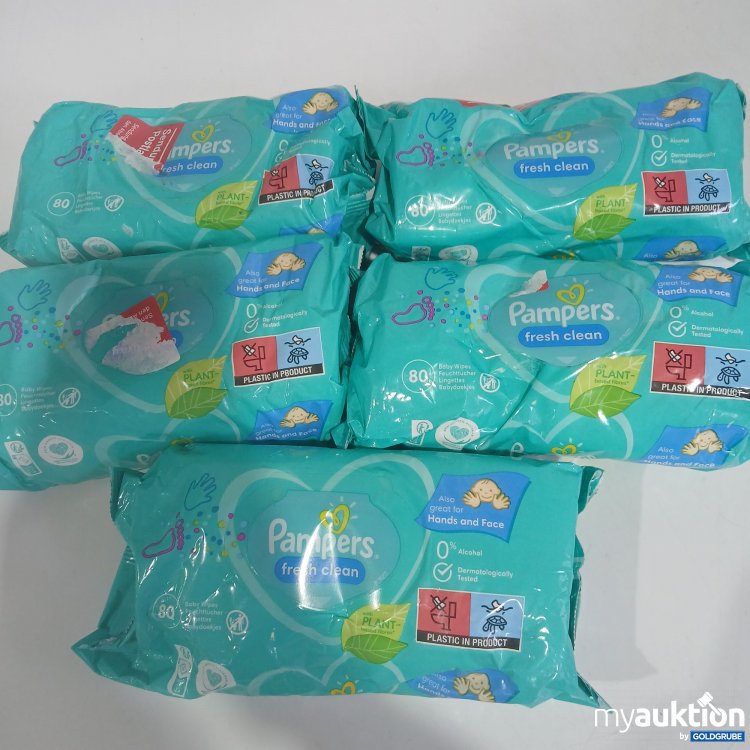 Artikel Nr. 840857 Artikel Nr. 840857: Pampers fresh clean je 80Stk Feuchttücher