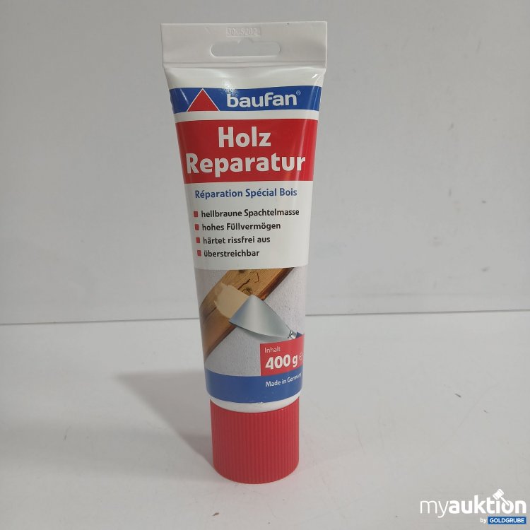 Artikel Nr. 858857 Artikel Nr. 858857: Baufan Holz Reperatur hellbraune Spachtelmasse 400g