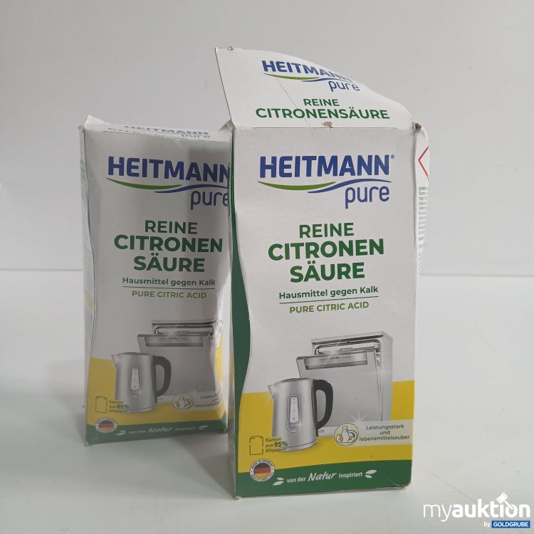 Artikel Nr. 861857: Heitmann Pure Reine Citronen Säure je 350g
