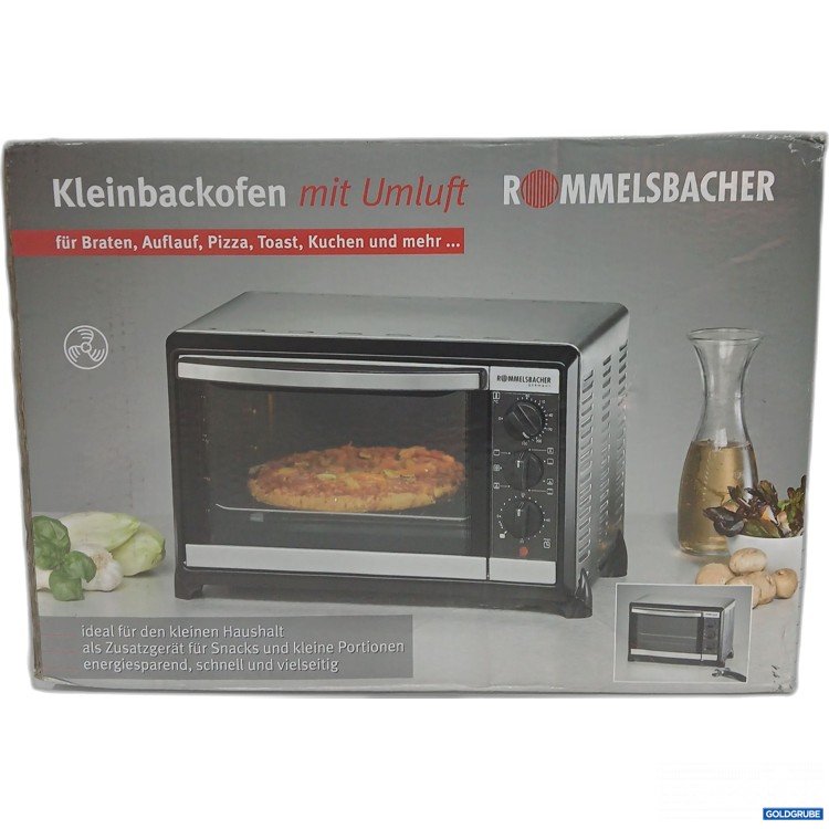 Artikel Nr. 899857: Rommelsbacher Kleinbackofen mit Umluft BG1055/E 