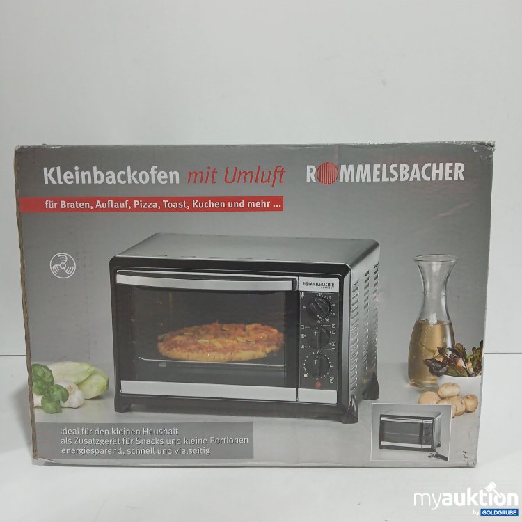 Artikel Nr. 899857: Rommelsbacher Kleinbackofen mit Umluft BG1055/E 