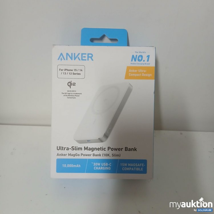 Artikel Nr. 917857: Anker Ultra-Slim Magnetic Power Bank 