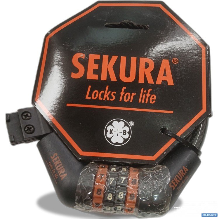 Artikel Nr. 971857: Sekura Locks for life KB 204 Zahlenschloss 12mmx 85cm 