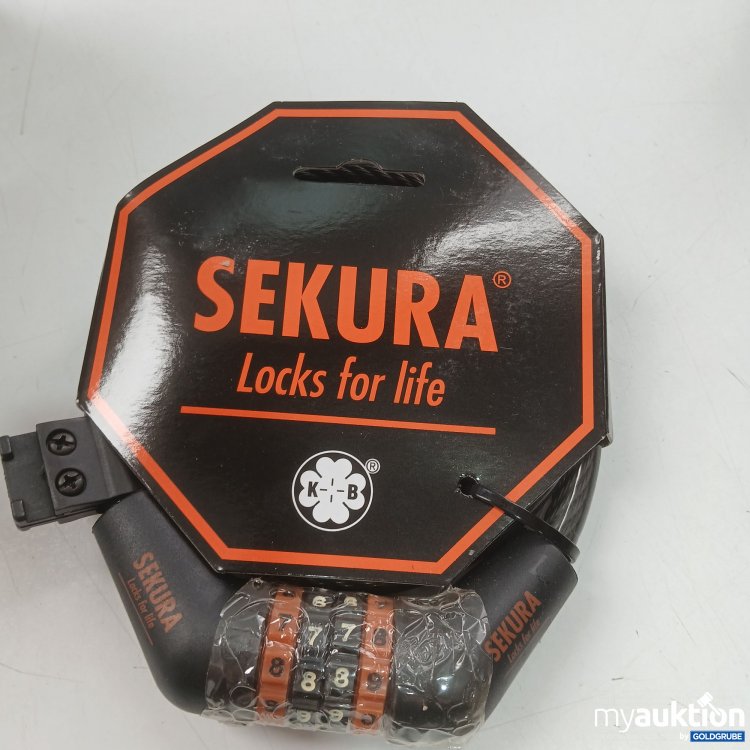 Artikel Nr. 971857: Sekura Locks for life KB 204 Zahlenschloss 12mmx 85cm 