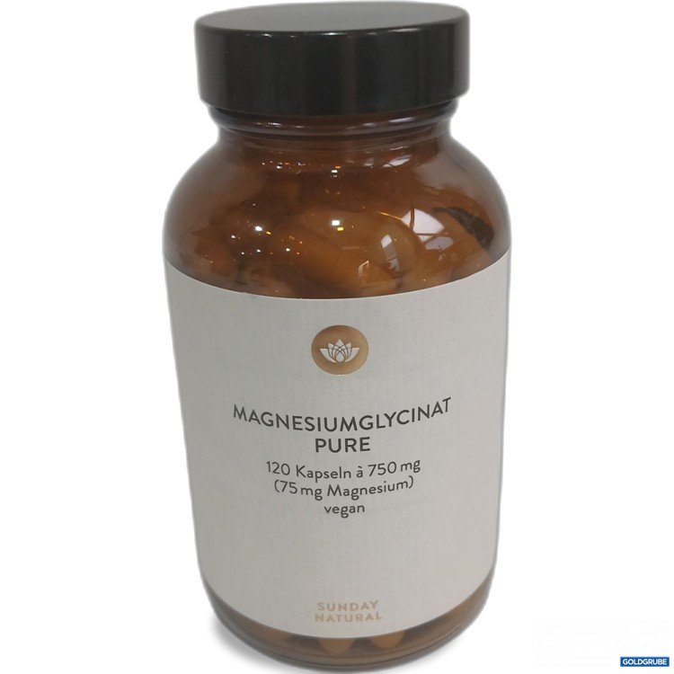 Artikel Nr. 984857 Artikel Nr. 984857: Sunday Natural MagnesiumGlycinat pure 120Kapseln
