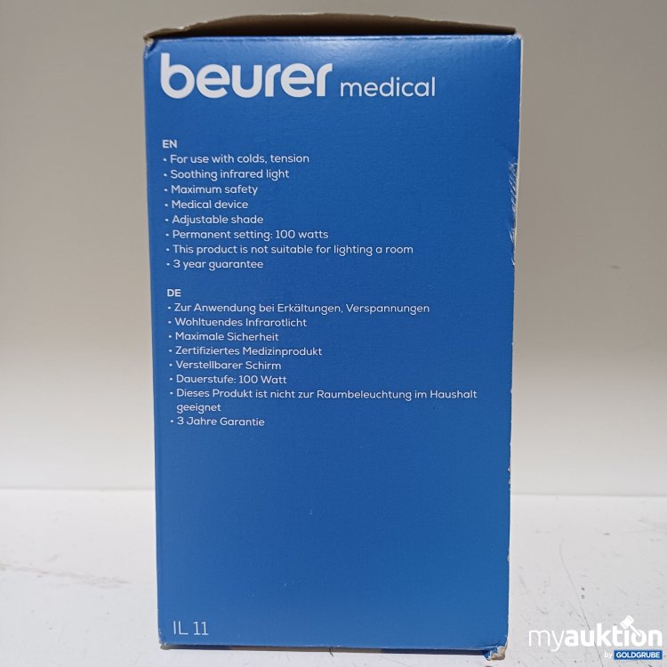 Artikel Nr. 986857 Artikel Nr. 986857: Beurer medical Infrarot Lampe Classic