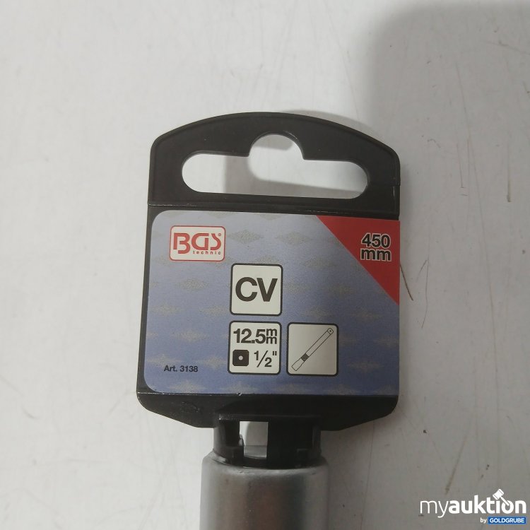 Artikel Nr. 443858 Artikel Nr. 443858: BGS technic Verlängerung 450 mm 1/2 Zoll