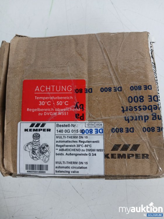 Artikel Nr. 446858 Artikel Nr. 446858: KEMPER Multi Therm DN 15