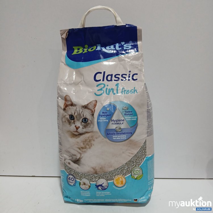 Artikel Nr. 462858: BioKats Classic 3in1 Fresh Katzenstreu 10L