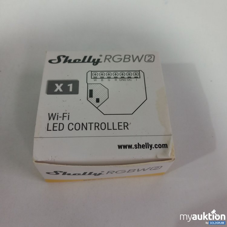 Artikel Nr. 821858 Artikel Nr. 821858: Shelly RGBW2 WIFI LED Controller