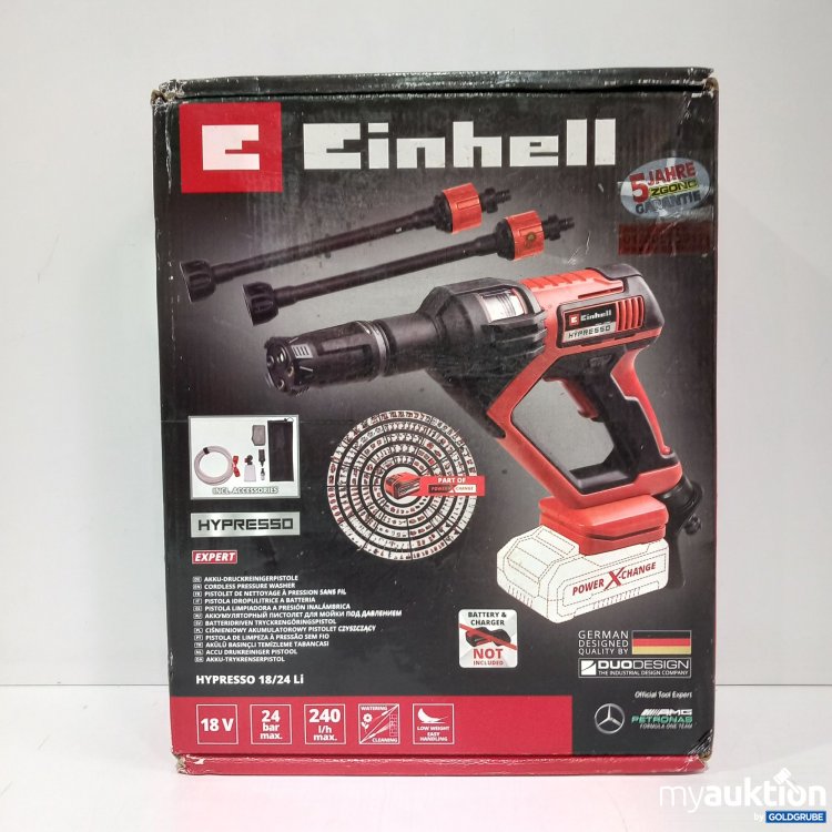 Artikel Nr. 825858 Artikel Nr. 825858: Einhell Hypresso 18/24Li Expert, 41.401.30