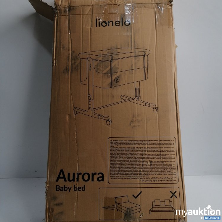 Artikel Nr. 859858 Artikel Nr. 859858: Lionelo Aurora Baby Bett, Beige Cappuccino