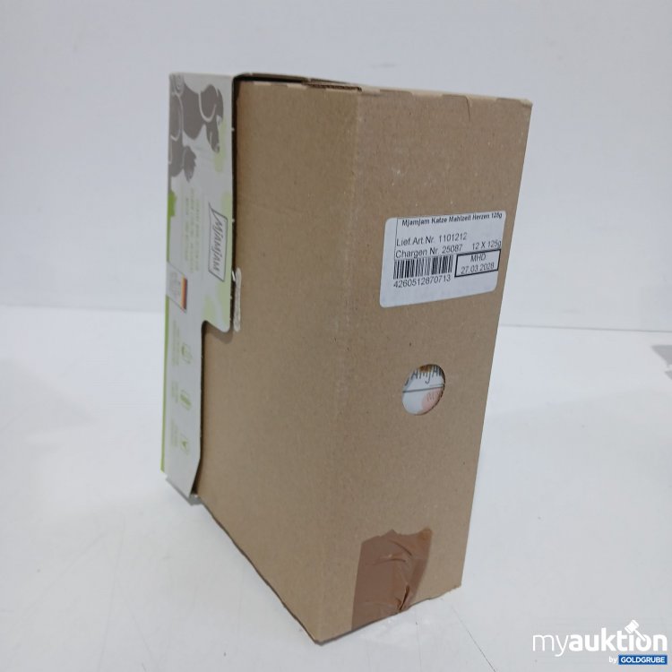 Artikel Nr. 870858 Artikel Nr. 870858: Mjamjam Katzenfutter Herzen 125g x12stk