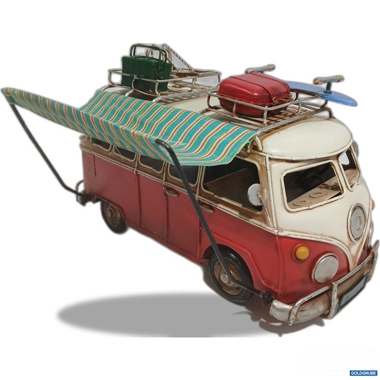 Artikel Nr. 899858: Metall Vintage Camper ca. 24x13cm 