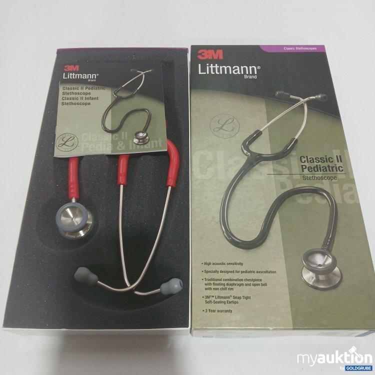 Artikel Nr. 910858 Artikel Nr. 910858: 3M Littmann Classic ll Pediatric Stethoscopes 71cm