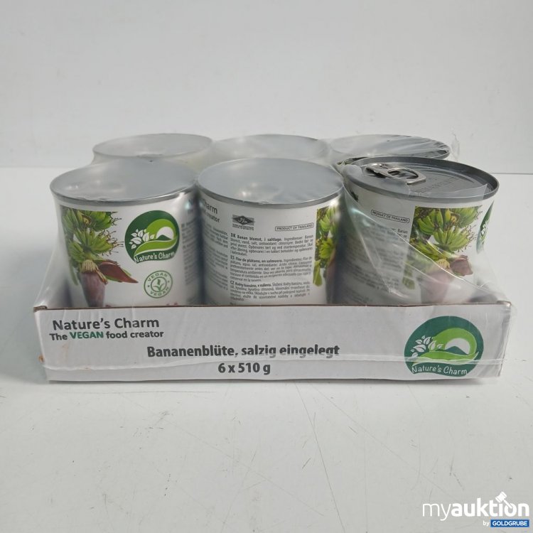 Artikel Nr. 912858: Nature's Charm Bananenblüte, salzig eingelegt 6x510 g