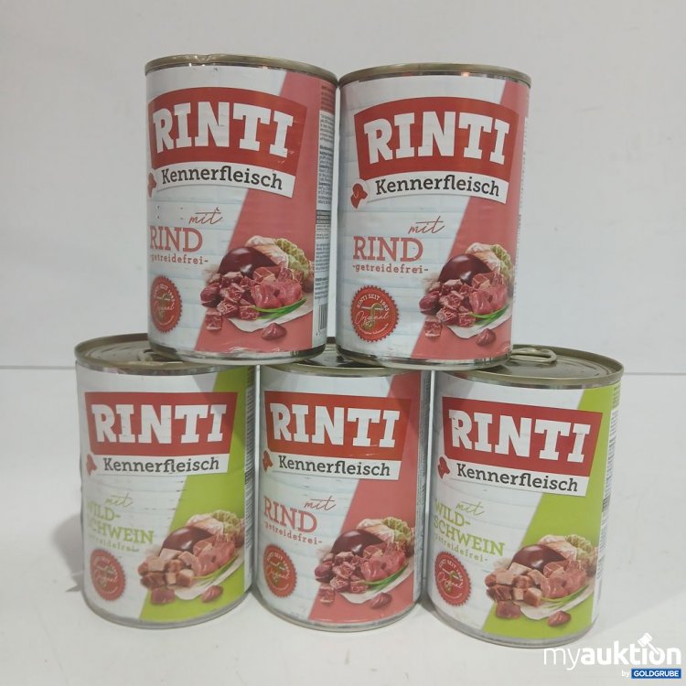 Artikel Nr. 952858 Artikel Nr. 952858: Rinti Kennerfleisch mit Rind 5x400 g