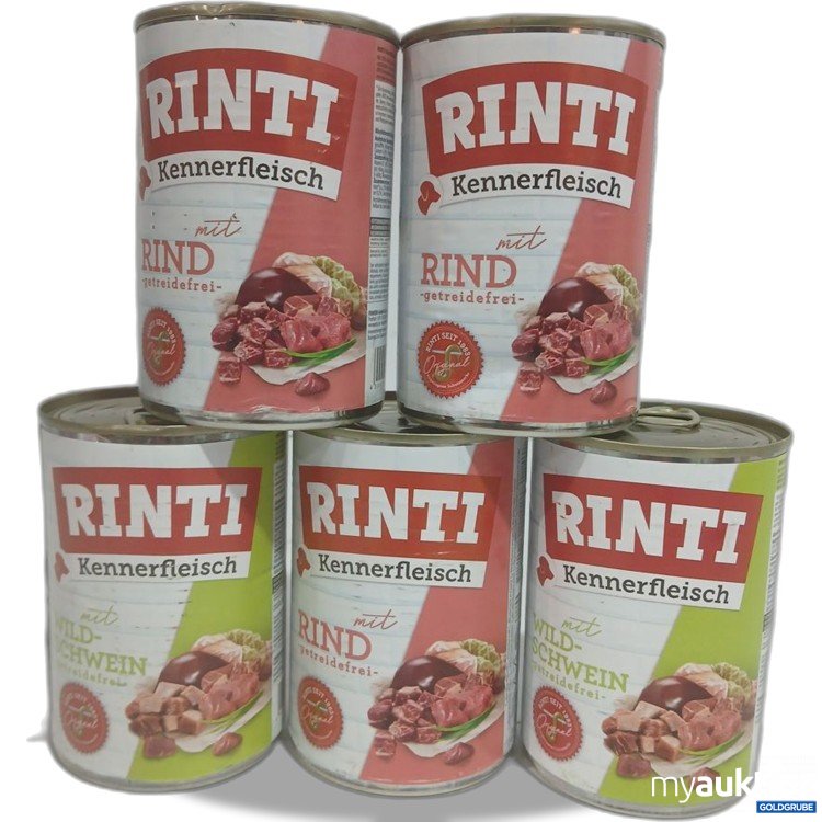 Artikel Nr. 952858 Artikel Nr. 952858: Rinti Kennerfleisch mit Rind 5x400 g