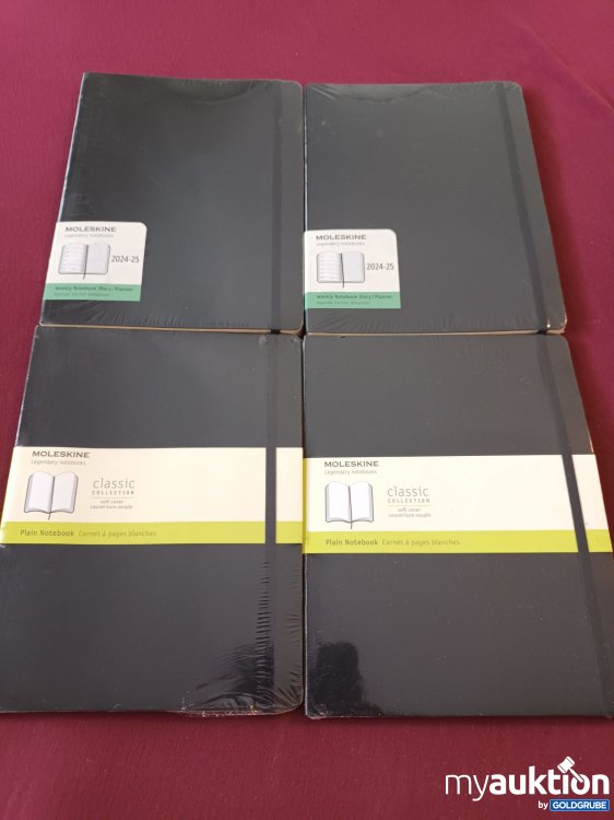 Artikel Nr. 999858 Artikel Nr. 999858: Originalverpackt, 4 große Moleskine Notizbücher