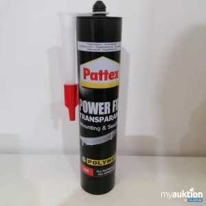 Auktion Pattex Power Fix Transparant 300g 