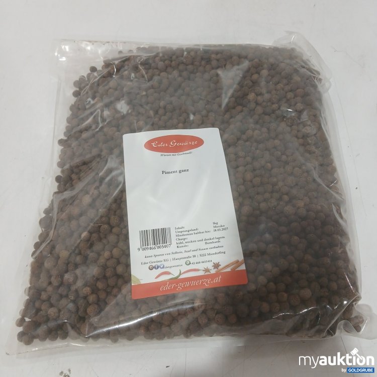 Artikel Nr. 471859: Eder Gewürze Piment ganz 1 kg