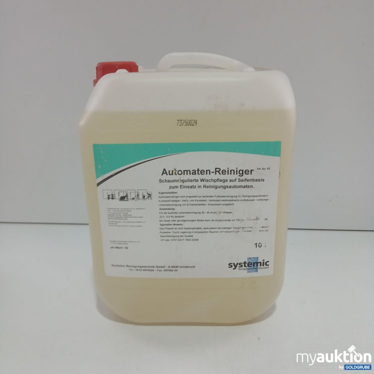 Artikel Nr. 520859 Artikel Nr. 520859: Systemic Automaten-Reiniger 10l