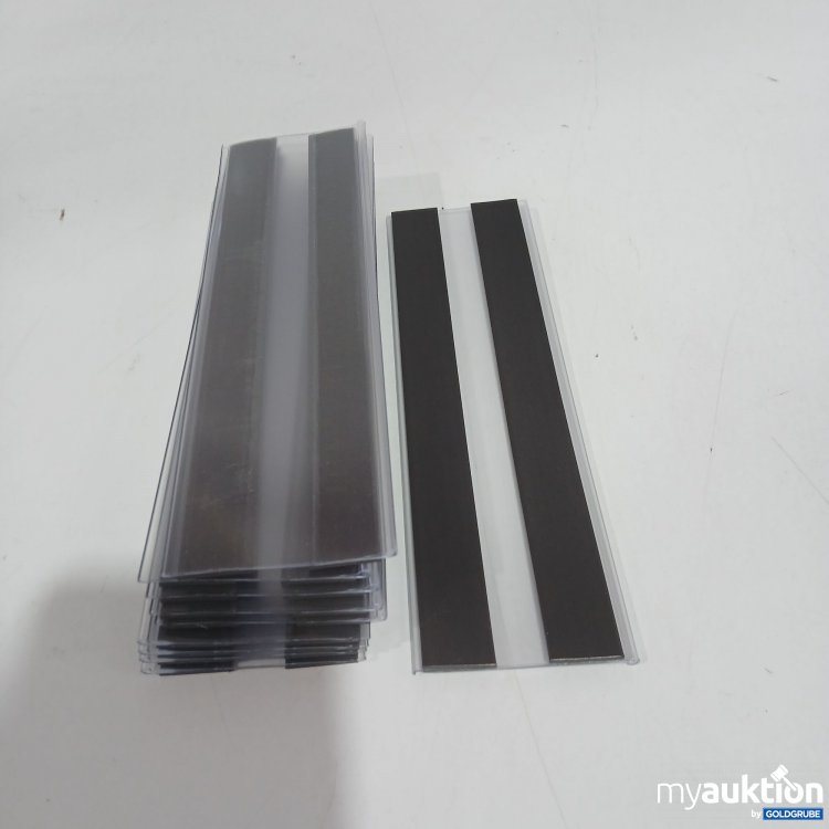 Artikel Nr. 812859: Magnet Etiketten Schienen 10Stk ca.20x5,5Stk