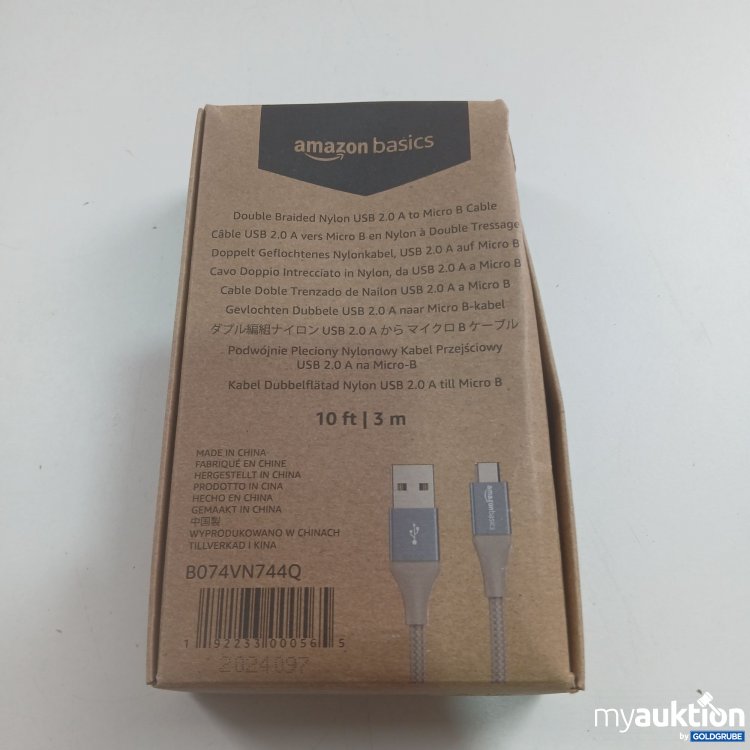 Artikel Nr. 826859 Artikel Nr. 826859: Amazon Basics Nylonkabel 2.0 3m