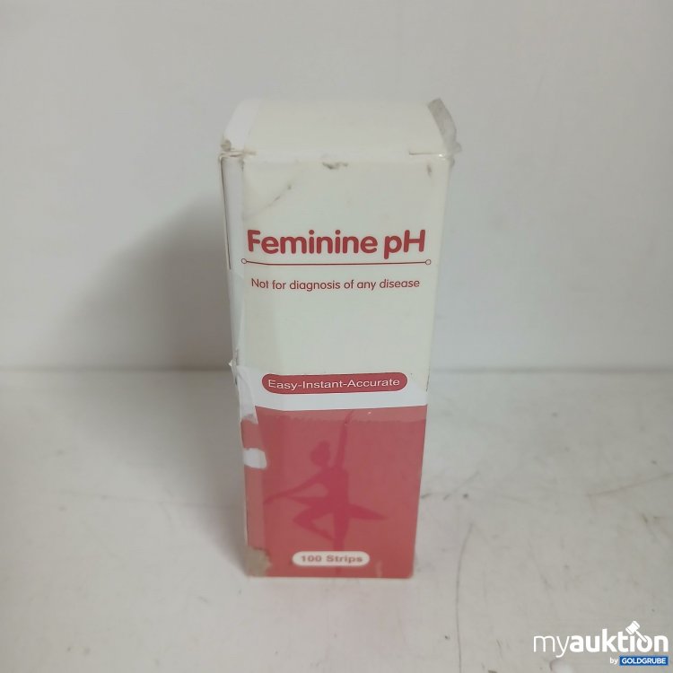 Artikel Nr. 827859 Artikel Nr. 827859: Feminine 100 pH-Teststreifen