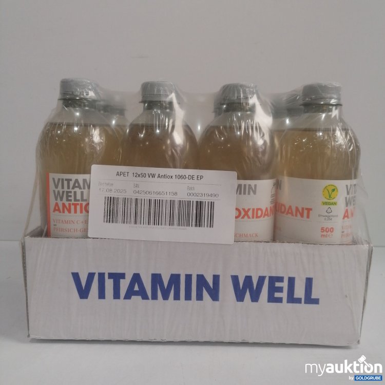 Artikel Nr. 855859 Artikel Nr. 855859: Vitamin Well Antiox 12x500ml