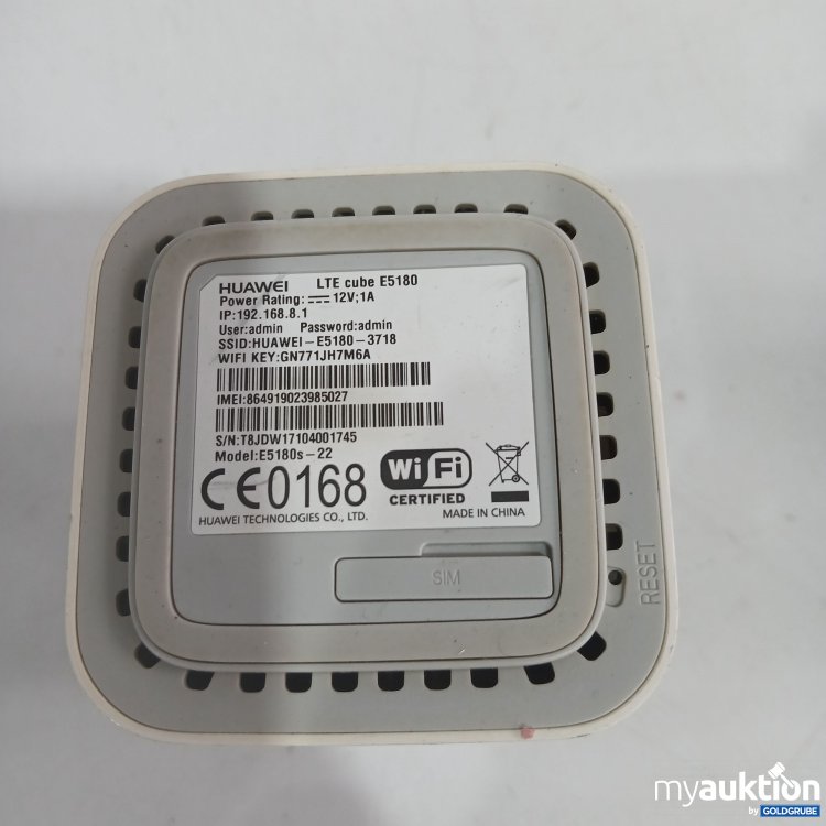Artikel Nr. 857859 Artikel Nr. 857859: Huawei LTe Cube E5180
