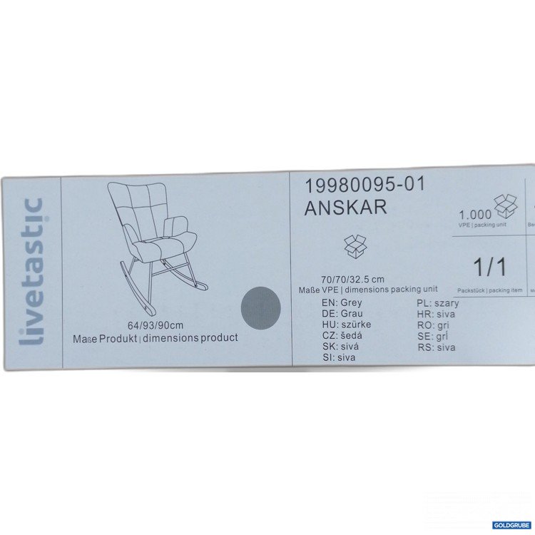 Artikel Nr. 890859: XXXLutz Livetastic ANSKAR 19980095-01 64x93x90cm