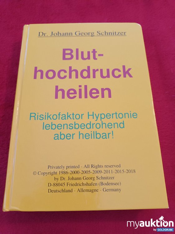 Artikel Nr. 906859 Artikel Nr. 906859: Bluthochdruck heilen
