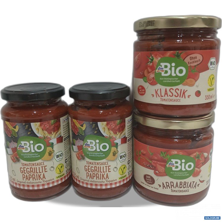 Artikel Nr. 959859: DM BIO Diverse Tomatensauce Sorten 2x325ml und 2x350ml