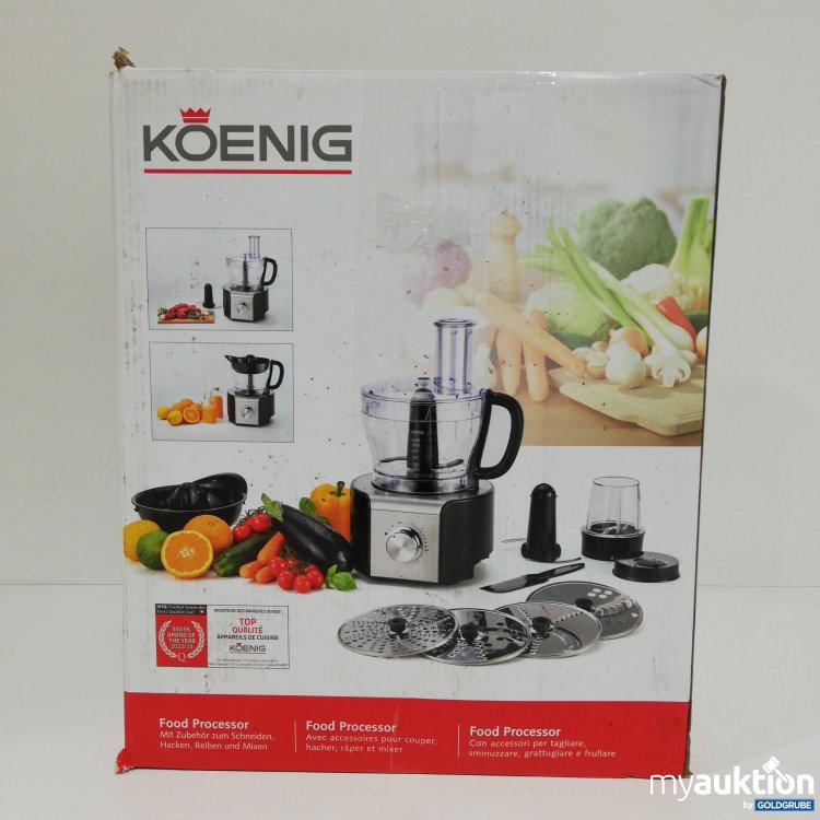 Artikel Nr. 378860 Artikel Nr. 378860: König Food Processor