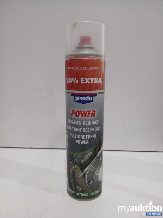 Artikel Nr. 460860 Artikel Nr. 460860: Presto Power Bremsen-Reiniger 600ml