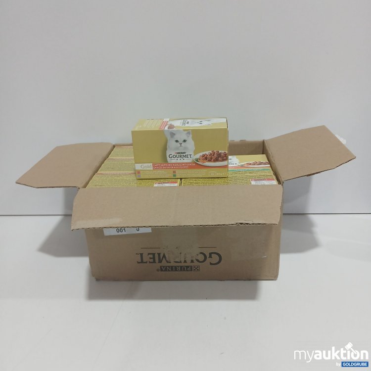 Artikel Nr. 523860: Gourmet Katzenfutter diverse Sorten 12Packungen je 4x85g