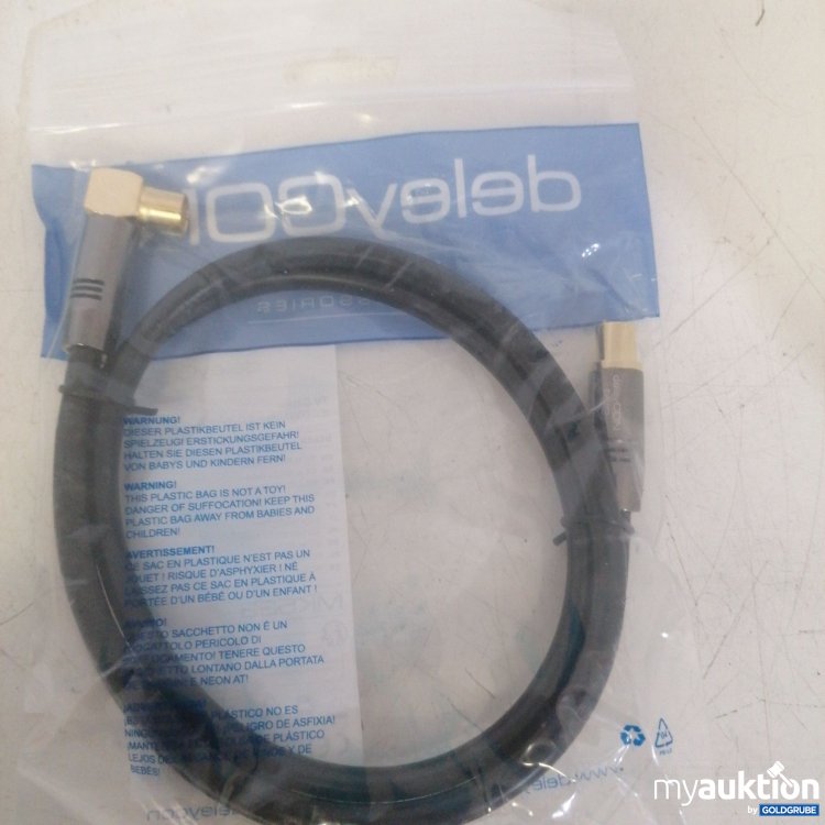 Artikel Nr. 672860 Artikel Nr. 672860: DeleyCon TV Cable 1m MK533