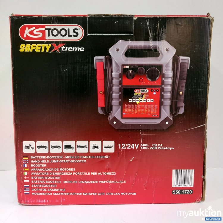 Artikel Nr. 825860 Artikel Nr. 825860: KS Tools Safety Xtreme Mobiles Stsrthilfegerät 12/24V 550.1720