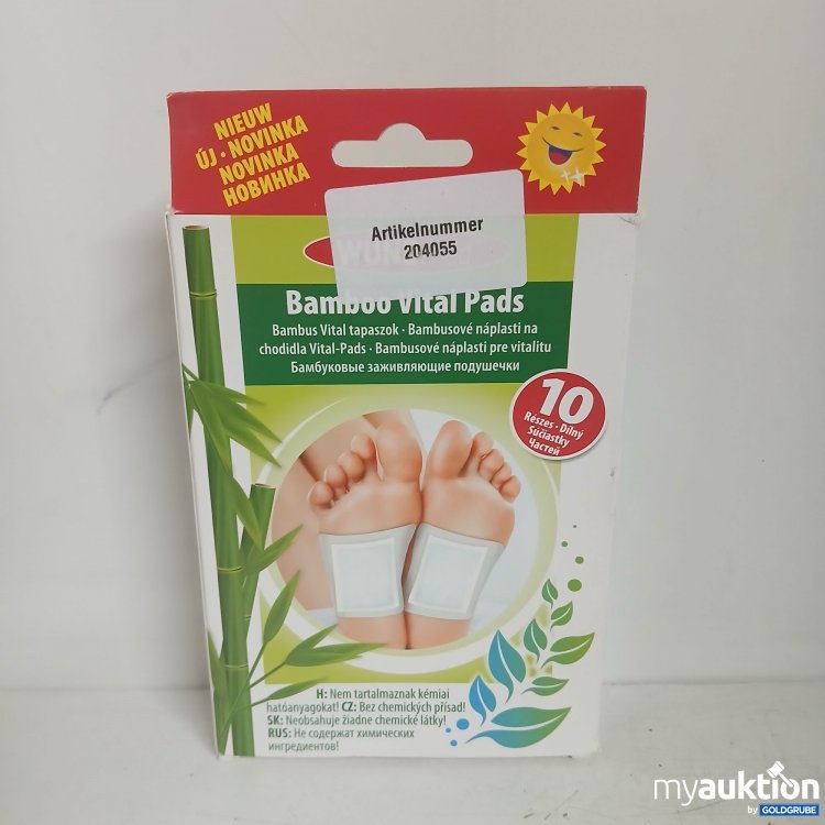 Artikel Nr. 827860 Artikel Nr. 827860: WundMed Bamboo 10 Vital Pads