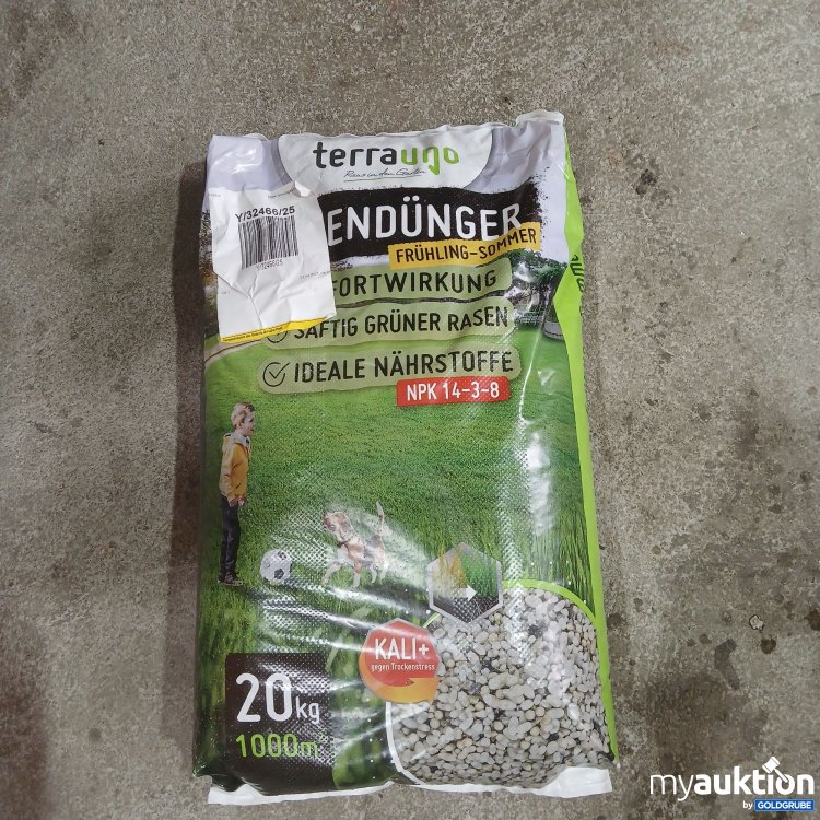 Artikel Nr. 854860 Artikel Nr. 854860: Terrauno Rasendünger Frühling-Sommer 20kg