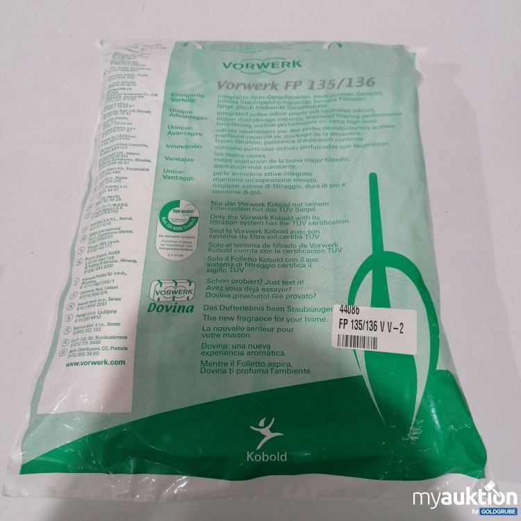 Artikel Nr. 856860 Artikel Nr. 856860: Vorwerk FP 135/136, 6x