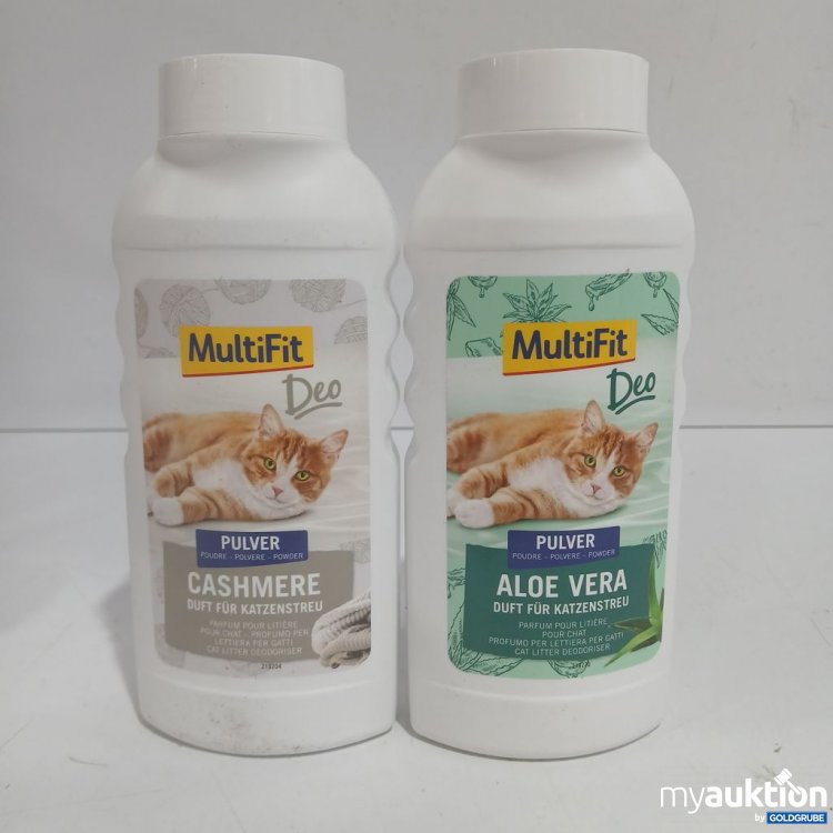 Artikel Nr. 952860: MultiFit Deo Pulver für Katzenstreu 2x750g