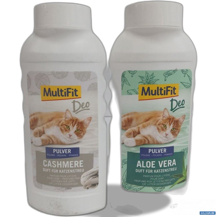 Artikel Nr. 952860: MultiFit Deo Pulver für Katzenstreu 2x750g