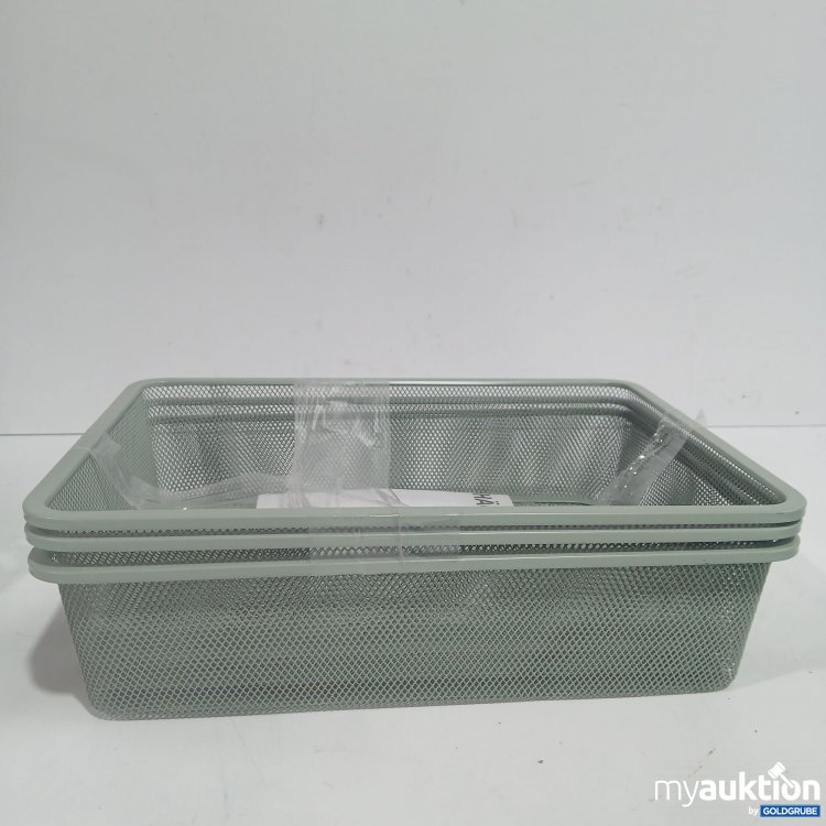 Artikel Nr. 955860: Ikea Körbe grün ca. 40x28x10cm 